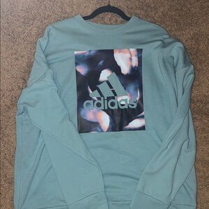 Adidas Aqua Sweatshirt with Logo
